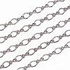 Brass Twisted Figure 8 Chains CH046-BP-2