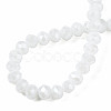 Electroplate Glass Beads Strands EGLA-A034-P6mm-A02-3