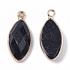 Natural & Synthetic Gemstone Pendants G-T131-07-3