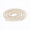 304 Stainless Steel Curb Chains CHS-I002-06G-2