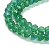 Electroplate Glass Beads Strands EGLA-A044-T1mm-L18-3
