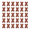 Opaque Acrylic European Beads LS-OACR-TAC0019-006X-2