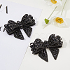 Polyester Bowknot Shoe Decorations FIND-WH0126-445-5