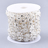 ABS Plastic Imitation Pearl Beaded Trim Garland Strand AJEW-S073-33-2