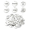 30Pcs 6 Styles Tibetan Style Alloy Pendants FIND-YW0004-86-1