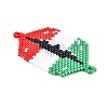 Handmade Seed Beads Links Connectors SEED-I012-57-2