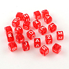 Transparent Acrylic European Beads OPDL-S079-M-2