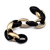Handmade Spray Painted CCB Plastic Cable Chains AJEW-JB00739-2