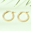 201 Stainless Steel Hoop Earrings SA-CBA4A0D-16G-D-2