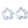 Transparent Acrylic Pendants MACR-Q160-04B-1