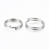 Tarnish Resistant 304 Stainless Steel Split Rings A-STAS-H413-04P-C-2