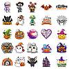 Hallowmas 50Pcs Self-Adhesive Stickers PW-WG19CA1-01-4