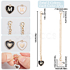 2 Sets Alloy Enamel Cup Pendant Decorations HJEW-SC0001-56M-2