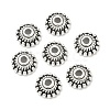 Tibetan Style Alloy Caps LS-LF1235Y-NF-1