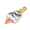 Alloy Enamel Pendants ENAM-B030-02G-05-2