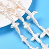 Natural Keshi Pearl Beads Strands PEAR-S020-M04-1