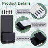 Acrylic Wall Hook Hangers FIND-WH0148-348B-01-4
