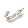 Rack Plating Brass Pendants KK-I722-08P-J-2