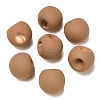 Rubberized Acrylic Beads OACR-G012-05G-1