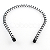 Hair Accessories Iron Wavy Hair Band Findings OHAR-Q043-03-1