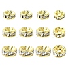 30Pcs 3 Styles 316 Surgical Stainless Steel Rhinestone Spacer Beads STAS-CJ0003-64-1
