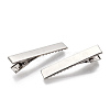 Iron Flat Alligator Hair Clip Findings X-IFIN-S286-34mm-2