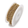 304 Stainless Steel Figaro Chains CHS-G050-04G-3