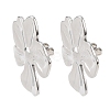 304 Stainless Steel Stud Earrings EJEW-I323-01P-01-5