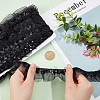 Chinlon Pleated Lace Trim EW-WH0013-28B-3