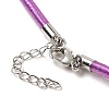 Silk Cord Necklaces Making X-NFS005-3