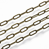 Brass Paperclip Chains X-CHC-S008-001D-AB-1
