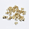 Brass Bead Cap Bails X-KK-G331-03G-NF-1