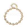 304 Stainless Steel Link Chain Bracelets for Women BJEW-A047-03G-4
