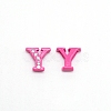 Rhinestone Slide Letter Charms RB-TAC0002-01Y-2