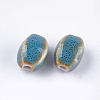 Handmade Porcelain Beads PORC-S498-07J-2