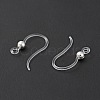 Transparent Resin Earring Hooks RESI-G050-01S-3