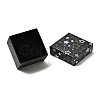 Star Print Paperboard Jewelry Gift Boxes CON-K016-01A-3