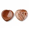 Natural Red Jasper Thumb Worry Stone G-N0325-01L-2