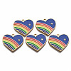 Alloy Enamel Pendants ENAM-T011-108D-NR-1
