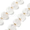 Natural Quartz Crystal Beads Strands G-B044-B15-01-2