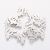 Tarnish Resistant 304 Stainless Steel Charms STAS-Q201-T173-1