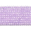 Cubic Zirconia Bead Strands ZIRC-C006-01B-09-1