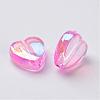 Eco-Friendly Transparent Acrylic Beads PL539-810-3