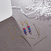 300pcs 3 Colors Brass Ball Head Pins KK-AR0002-16-2