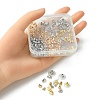 142Pcs 8 Style Brass & Silicone Earring Nuts KK-YW0001-44-4