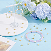 50Pcs Brass Beads KK-BBC0027-41B-4