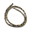Natural Dalmatian Jasper Beads Strands G-E612-A01-A-2