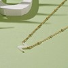 (Jewelry Parties Factory Sale)Natural Shell Initial Pendant Necklaces NJEW-JN03298-06-4