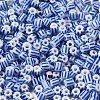 6/0 Opaque Colours Seep Glass Seed Beads X-SEED-F003-04A-02-3