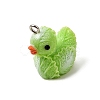 Vegetable Theme Opaque Resin Pendants RE-CBAD0A2-03B-P-1